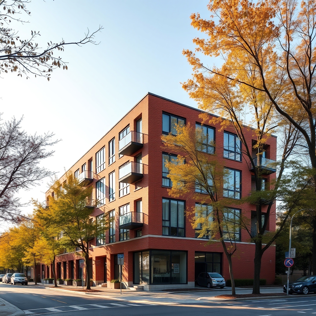 Danforth Village, Purpose-built rental